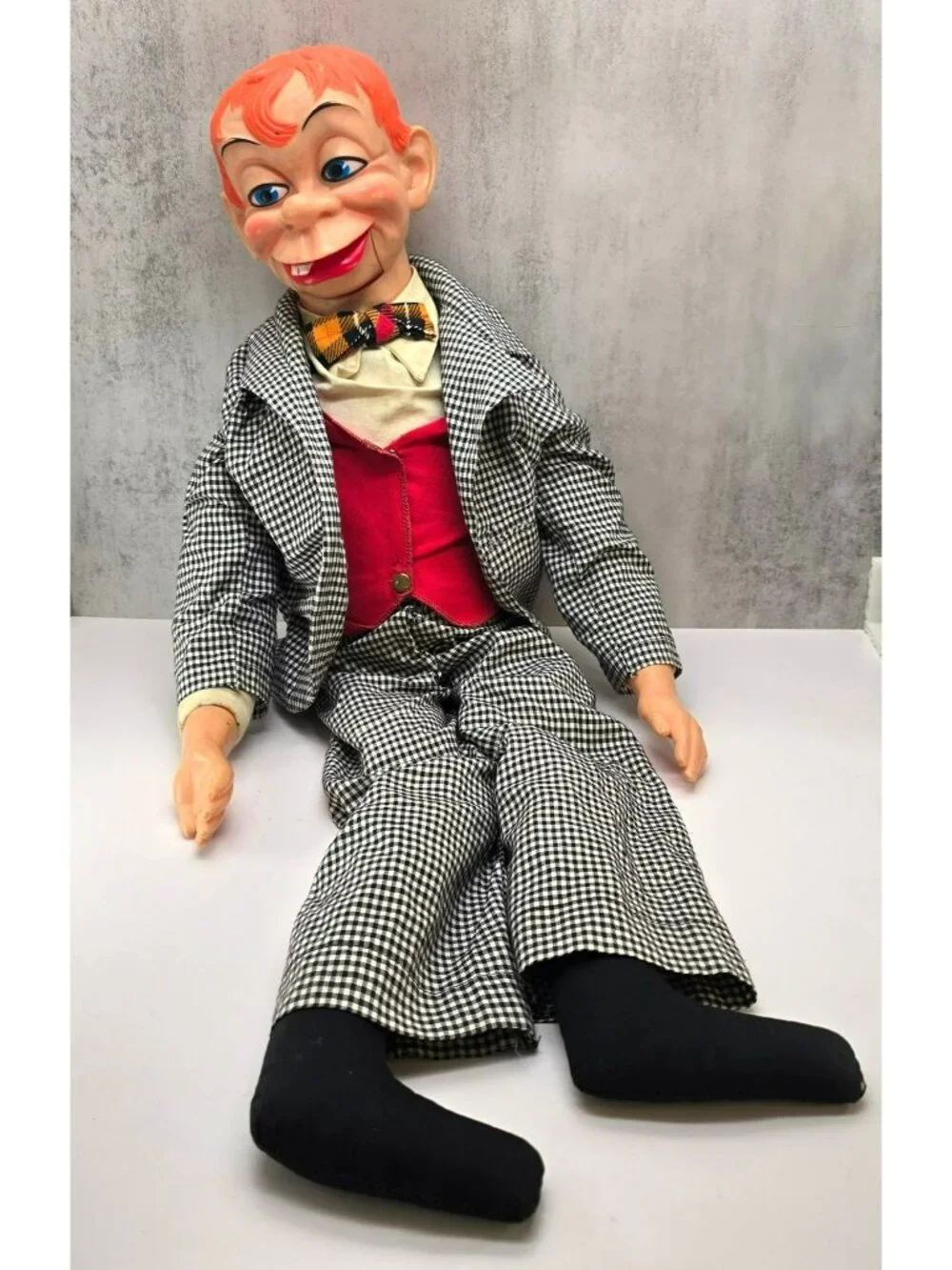 Vintage Ventriloquist Dummy Mortimer Snerd Doll 30